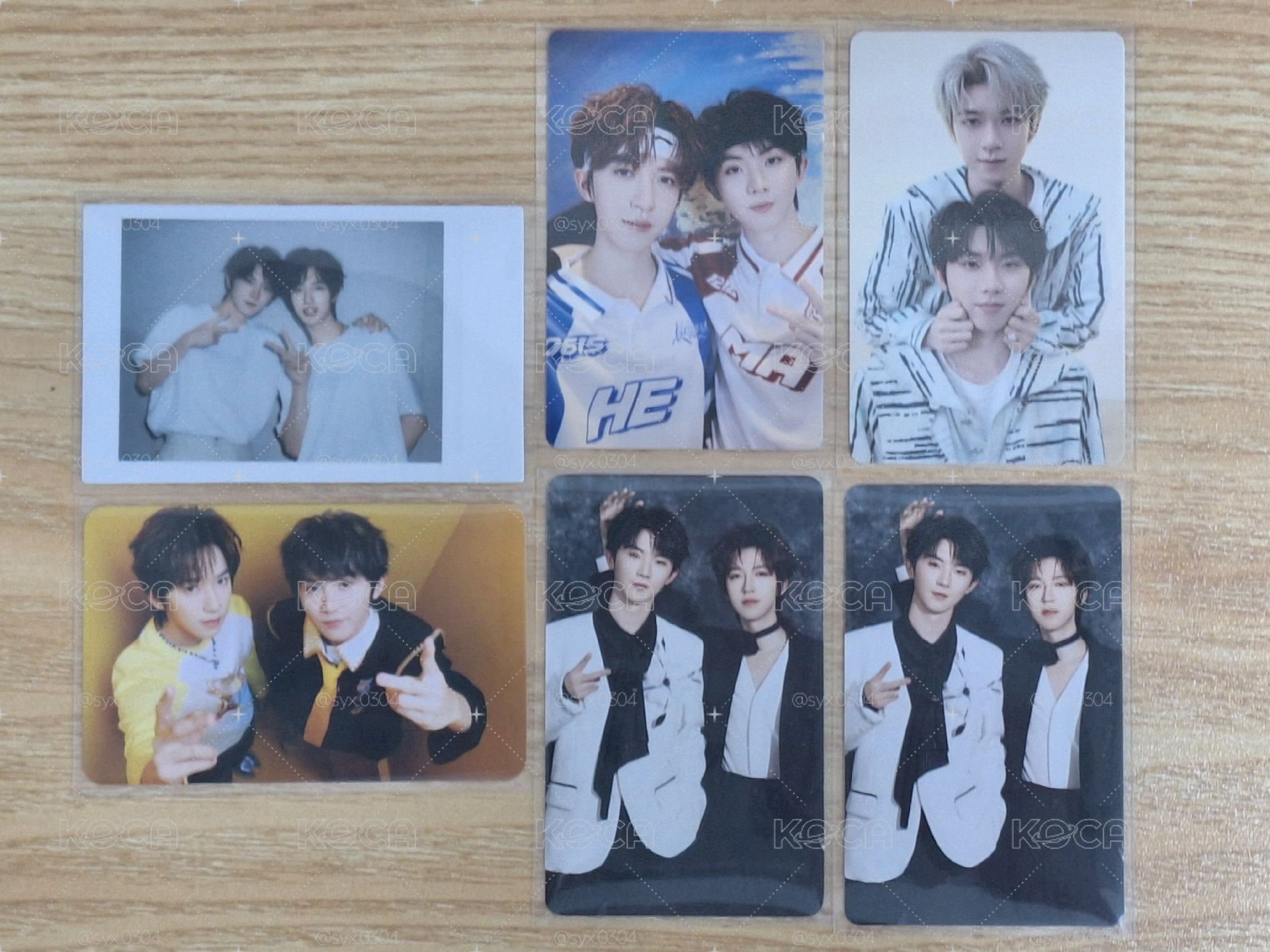 馬嘉祺賀峻霖 17雙人卡