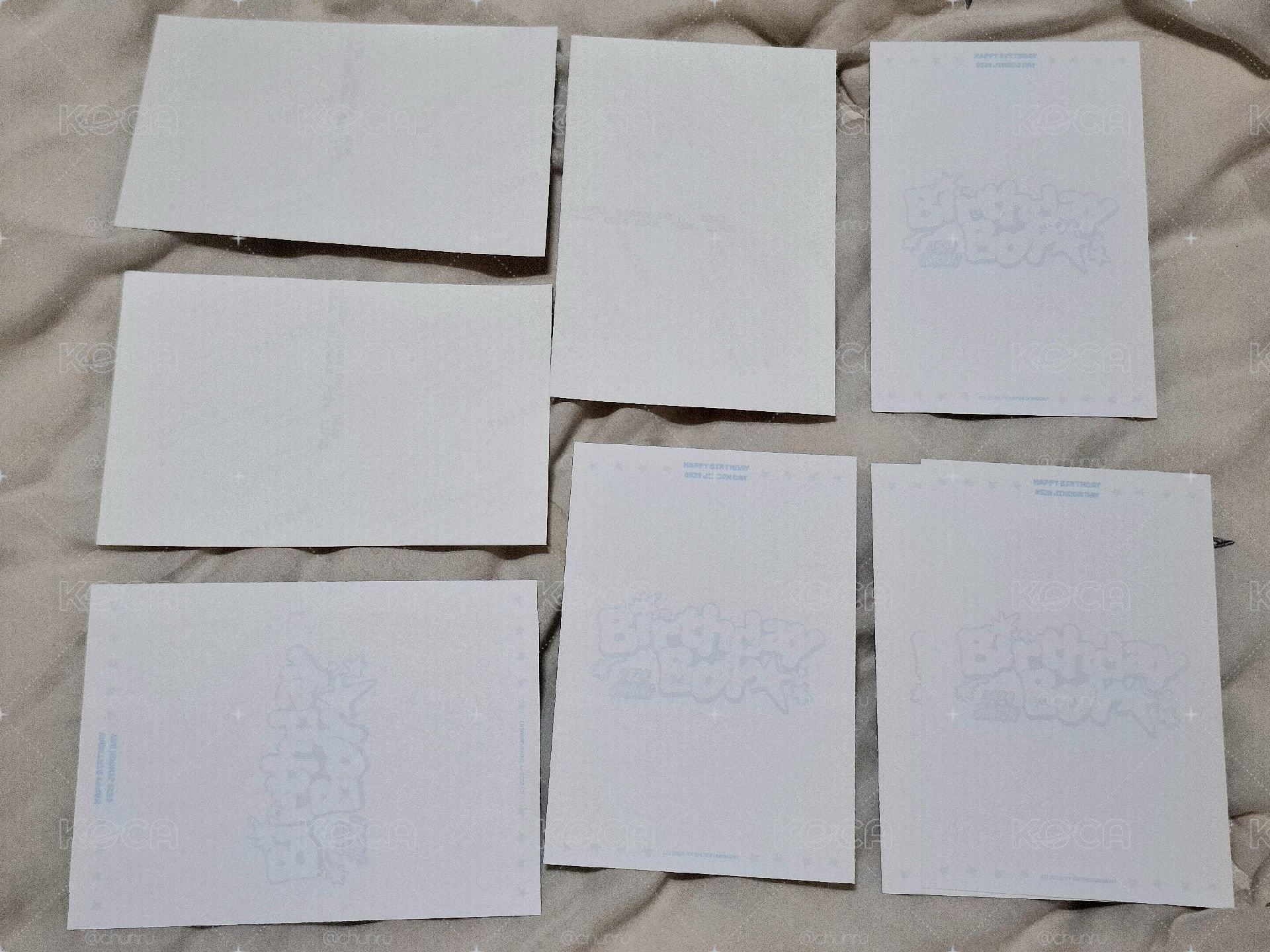 朴志訓9張明信片✨️