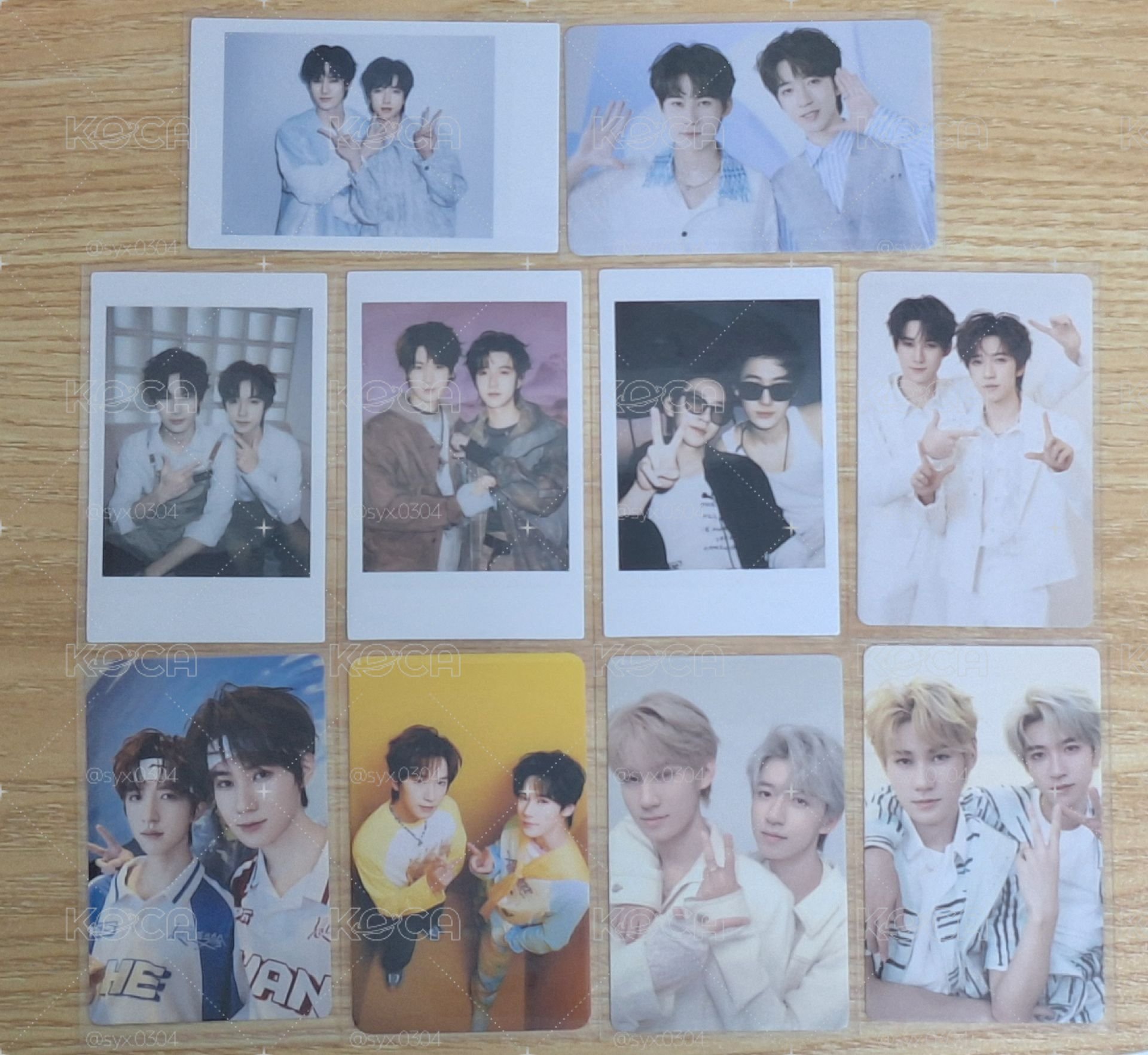 張真源賀峻霖 57雙人卡