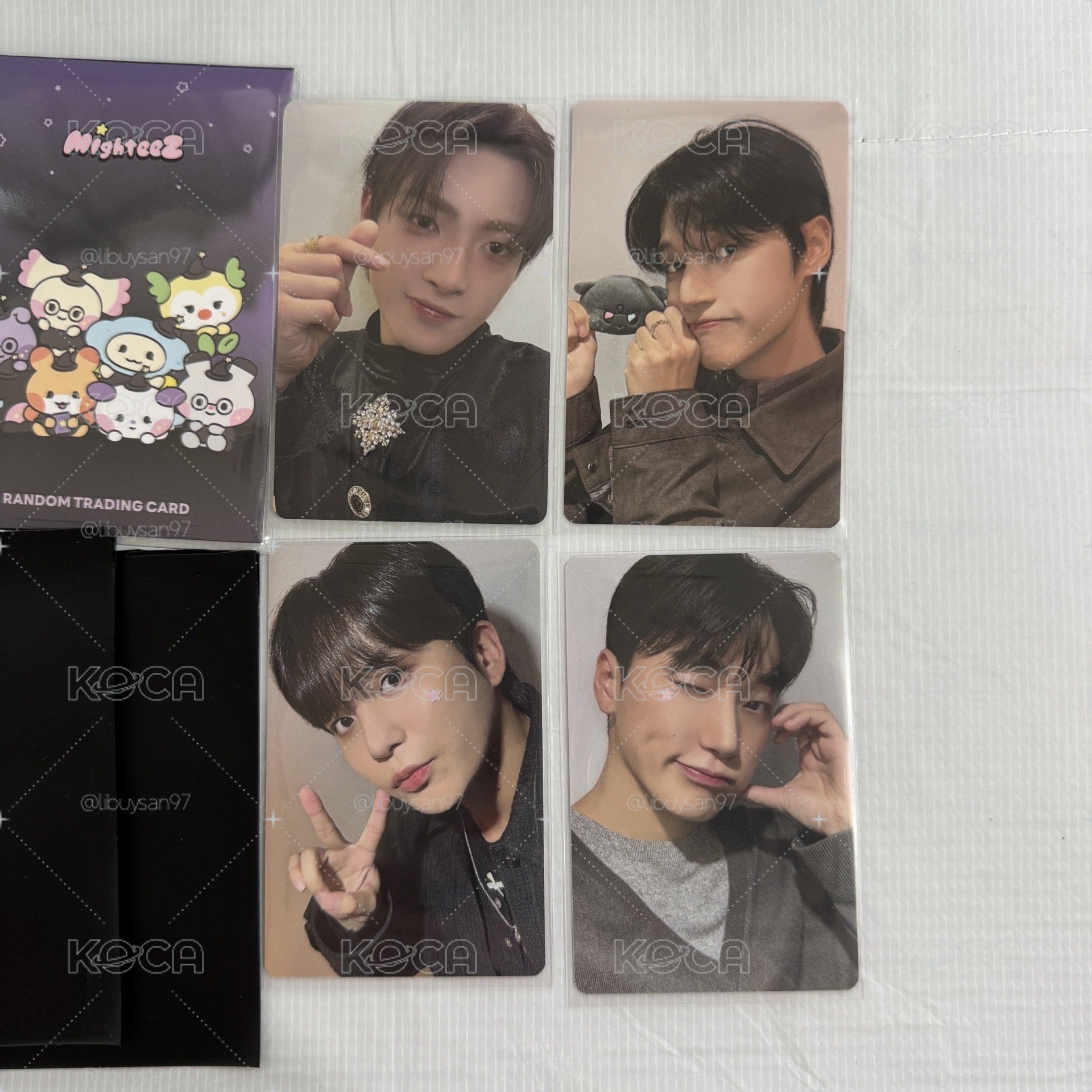 ATEEZ MIGHTEEZ卡包卡 滿額卡