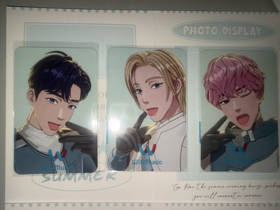 迷四 微樂客 特典卡💙💜🩷❤️🖤