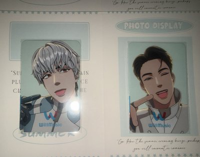 迷四 微樂客 特典卡💙💜🩷❤️🖤