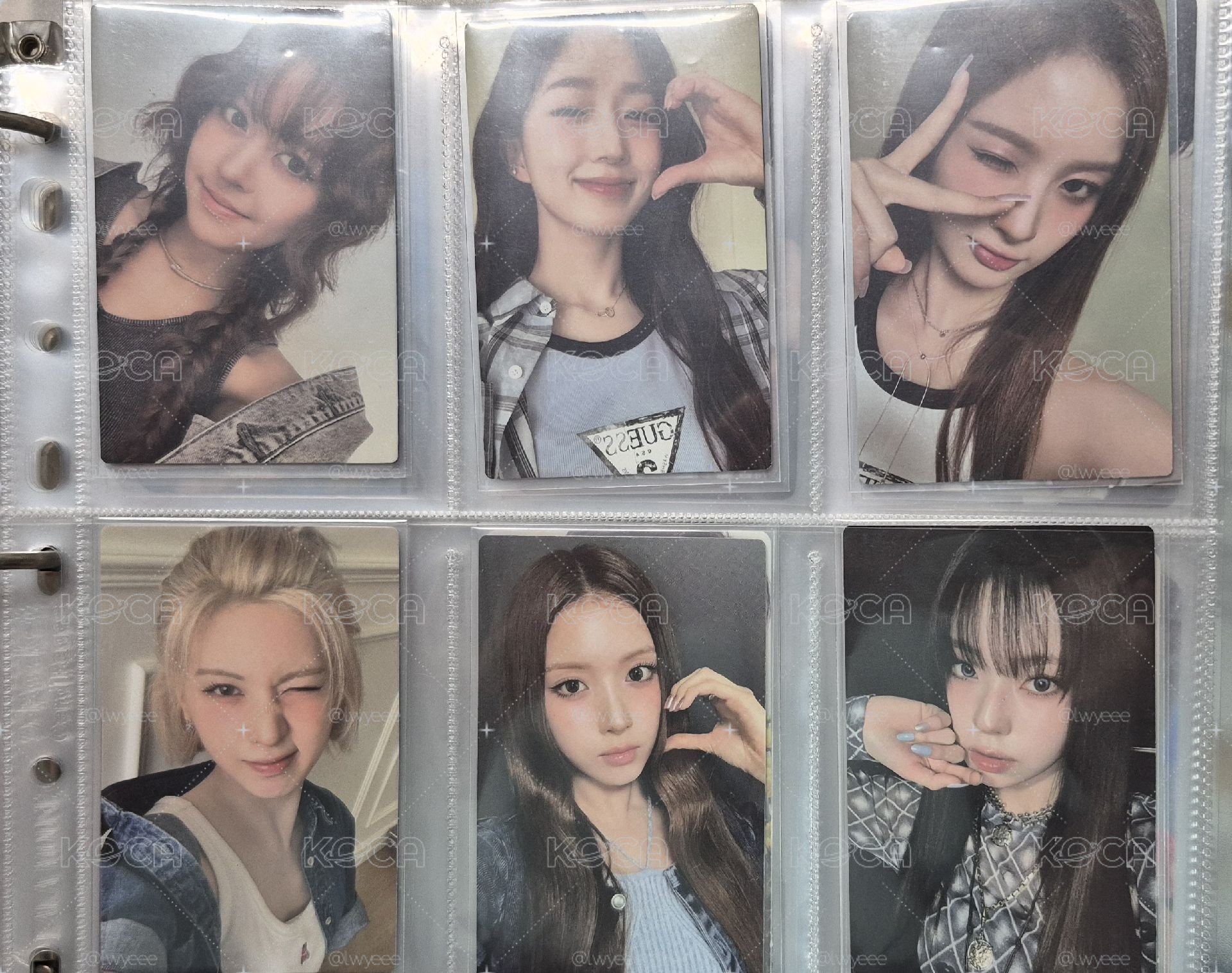 NMIXX guess1.0代言卡一套