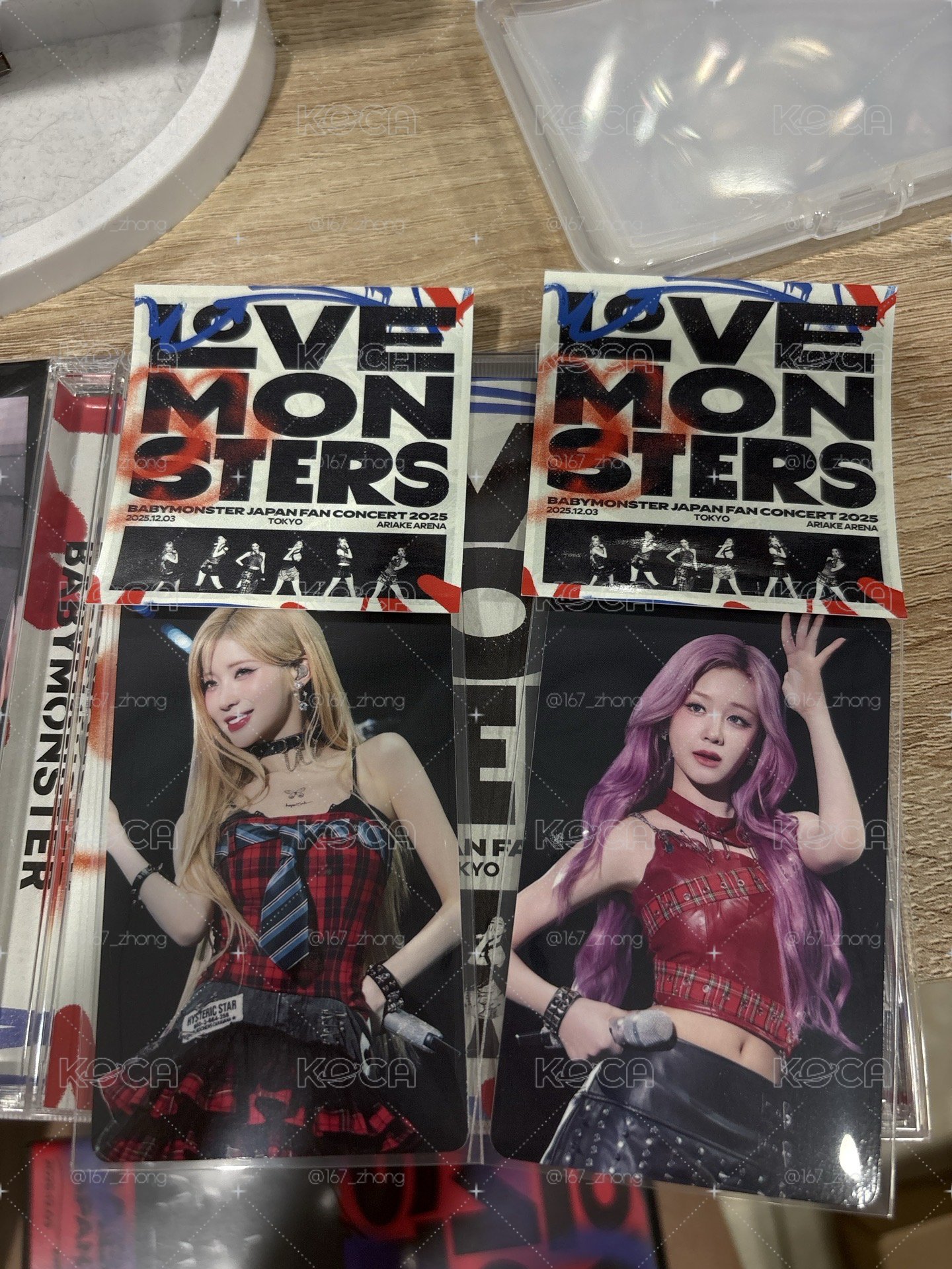Babymonster 日專白盤Asa/Phraita