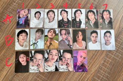 seventeen 小卡（🈶可當綁的商品）