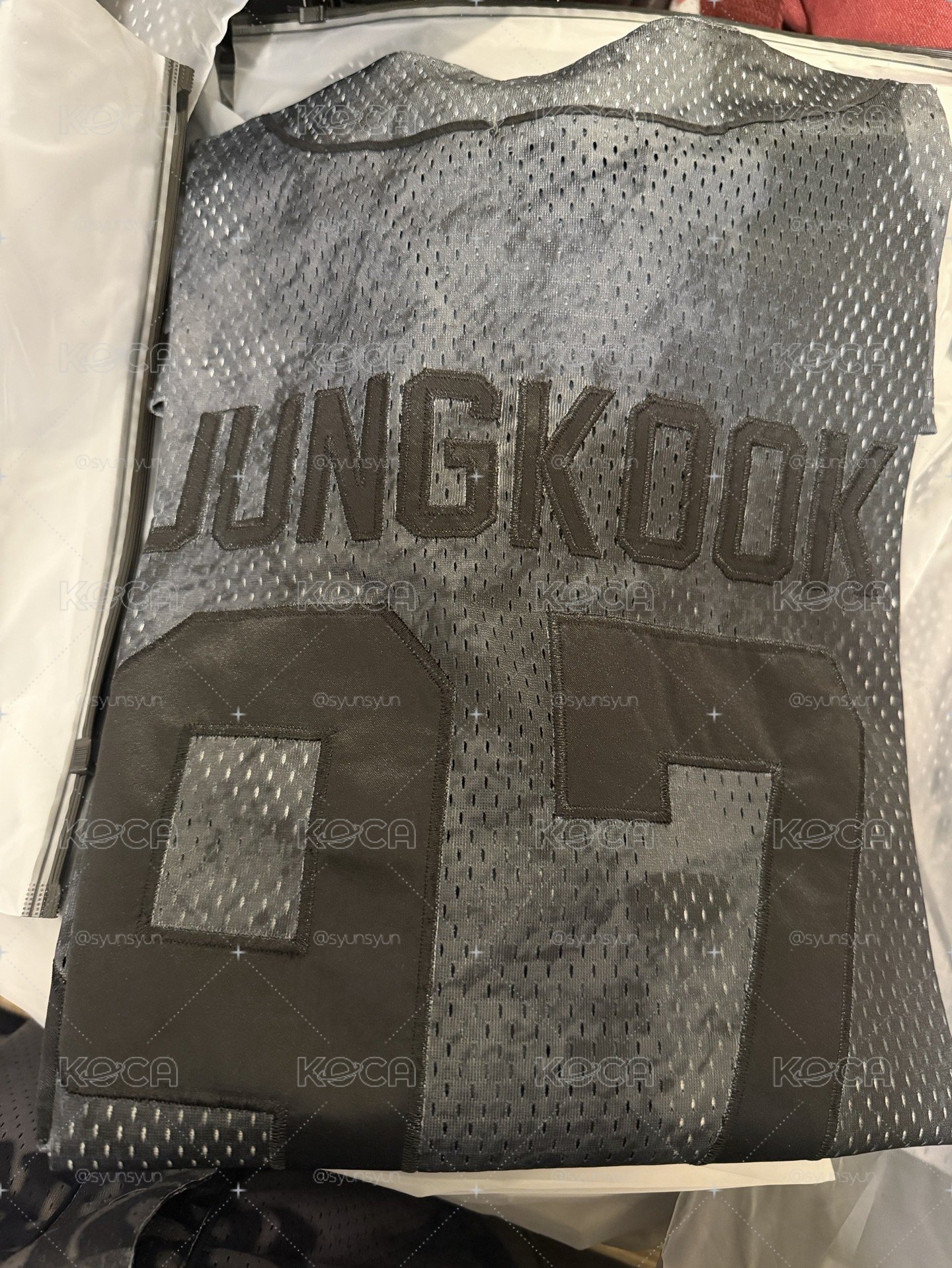 現貨-BTS防彈少年團 田柾國 日本場球衣 JK