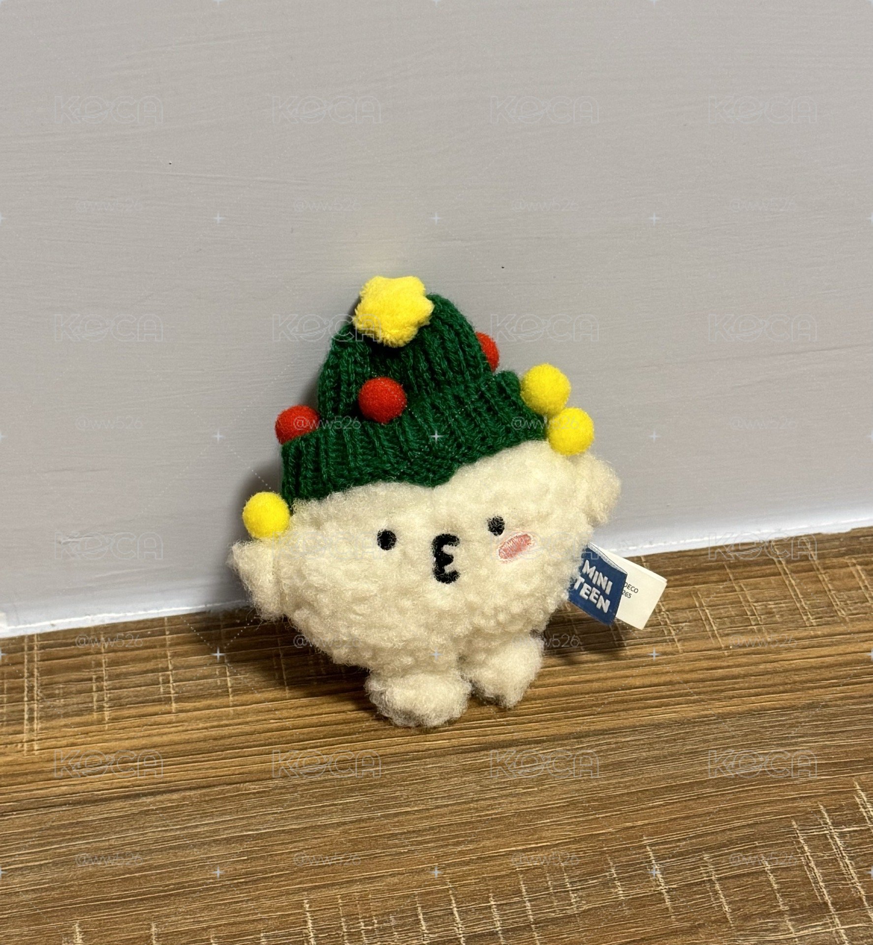 miniteen holiday 聖誕吊飾 ppyopuli（綁2）