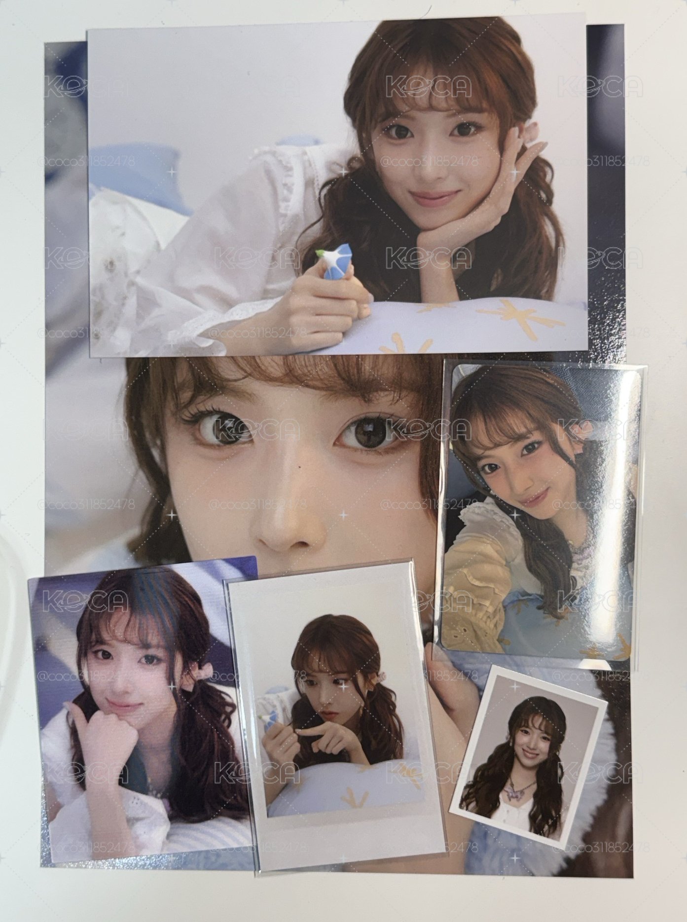 Jiwoo年曆個人set