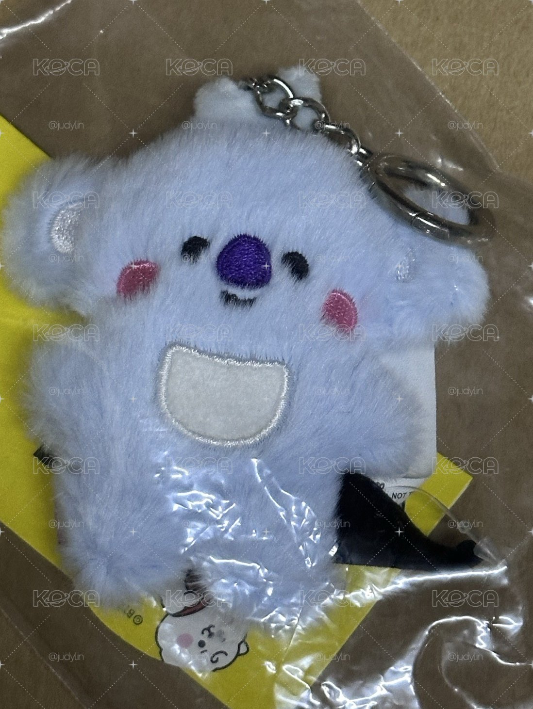 （現貨）BT21 Baby Flat Fur吊飾娃娃