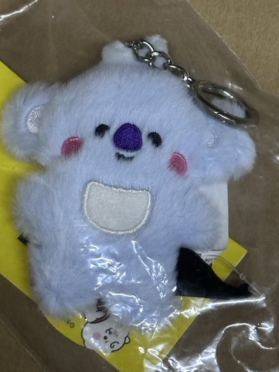 （現貨）BT21 Baby Flat Fur吊飾娃娃