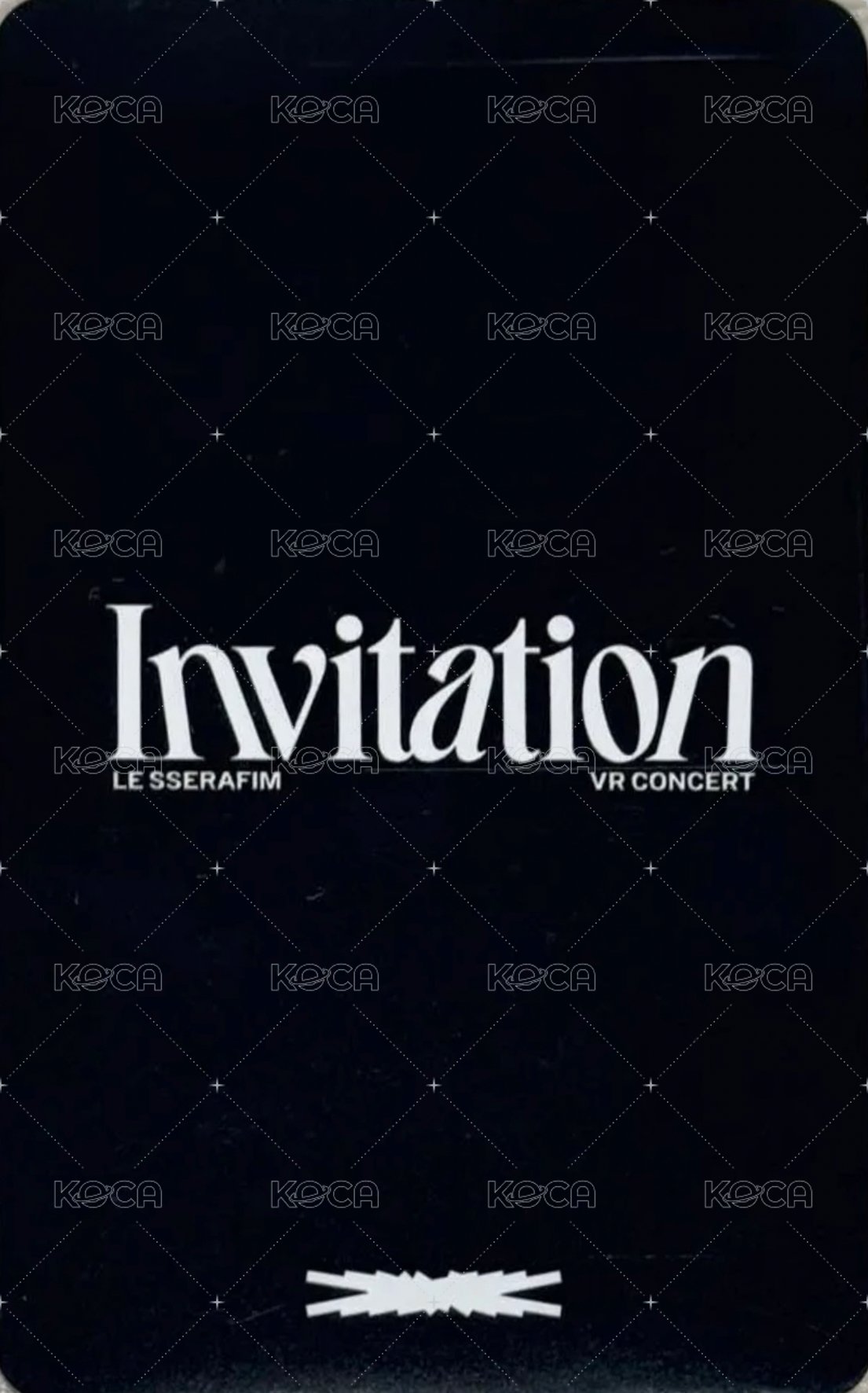 INVITATION 周邊卡 幻燈片卡 背面