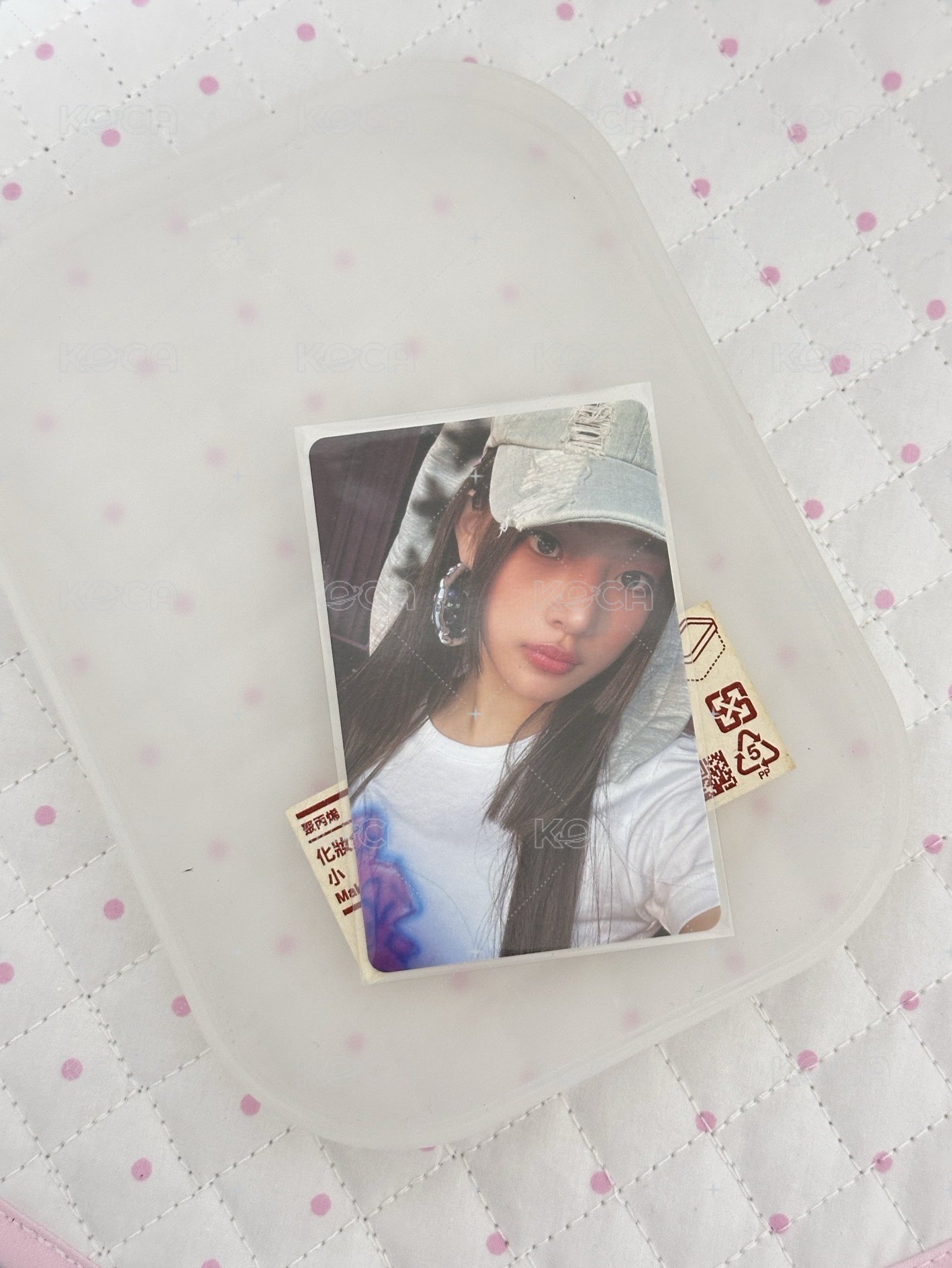 帽子minji