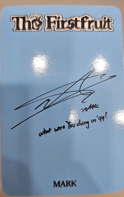 The Firstfruit 藍版專卡