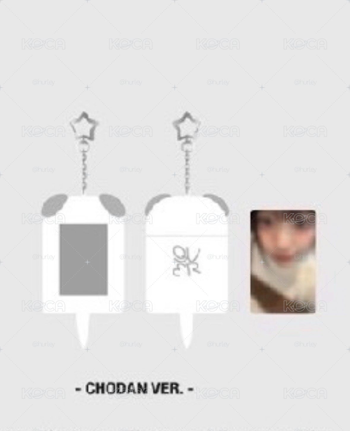 QWER世巡台北場Chodan卡套全新（含卡）