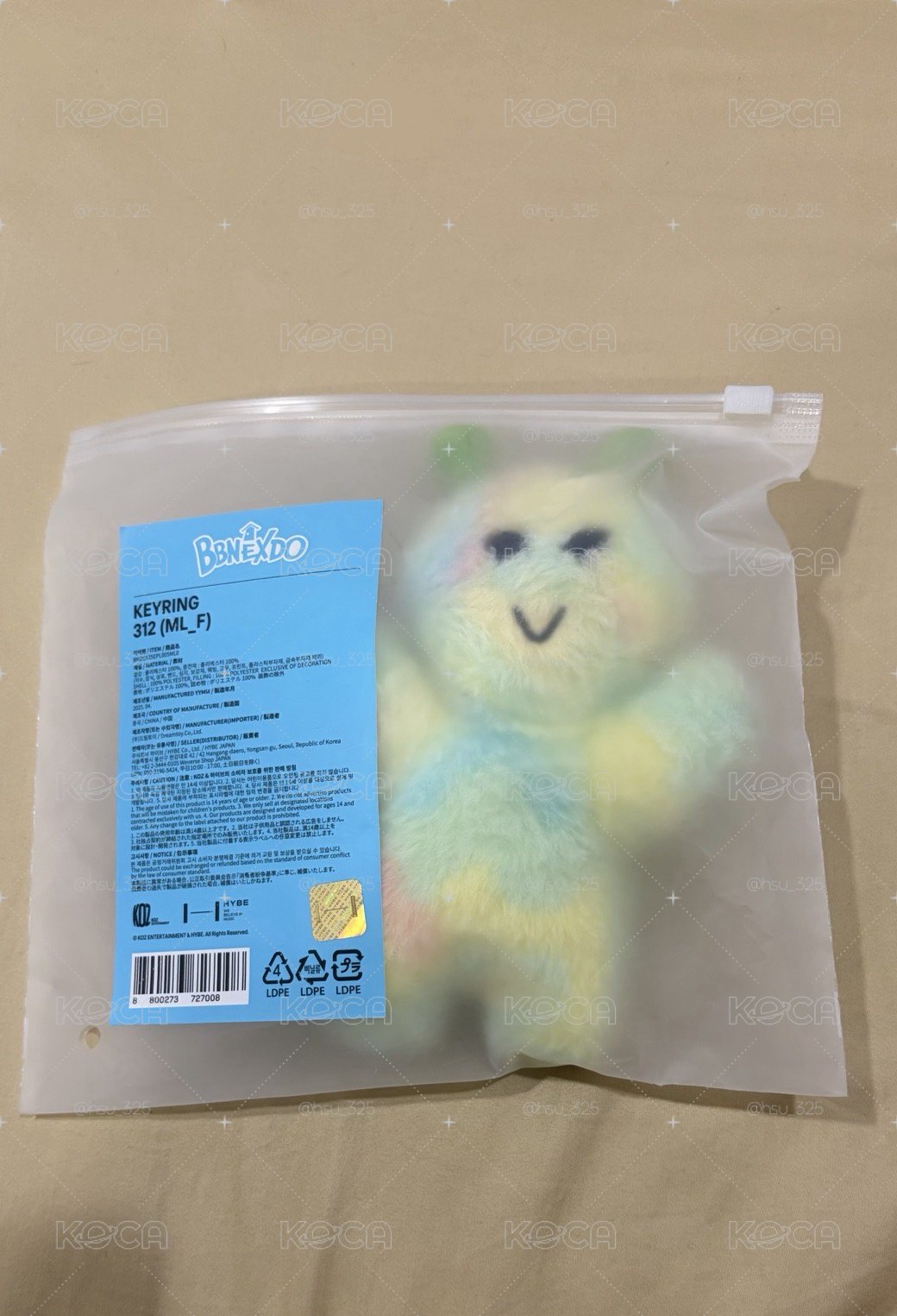 312娃娃含有小卡