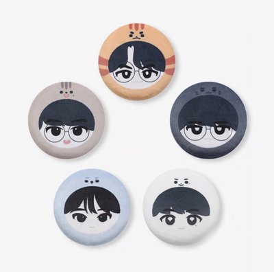 Mini Friends 絨毛徽章