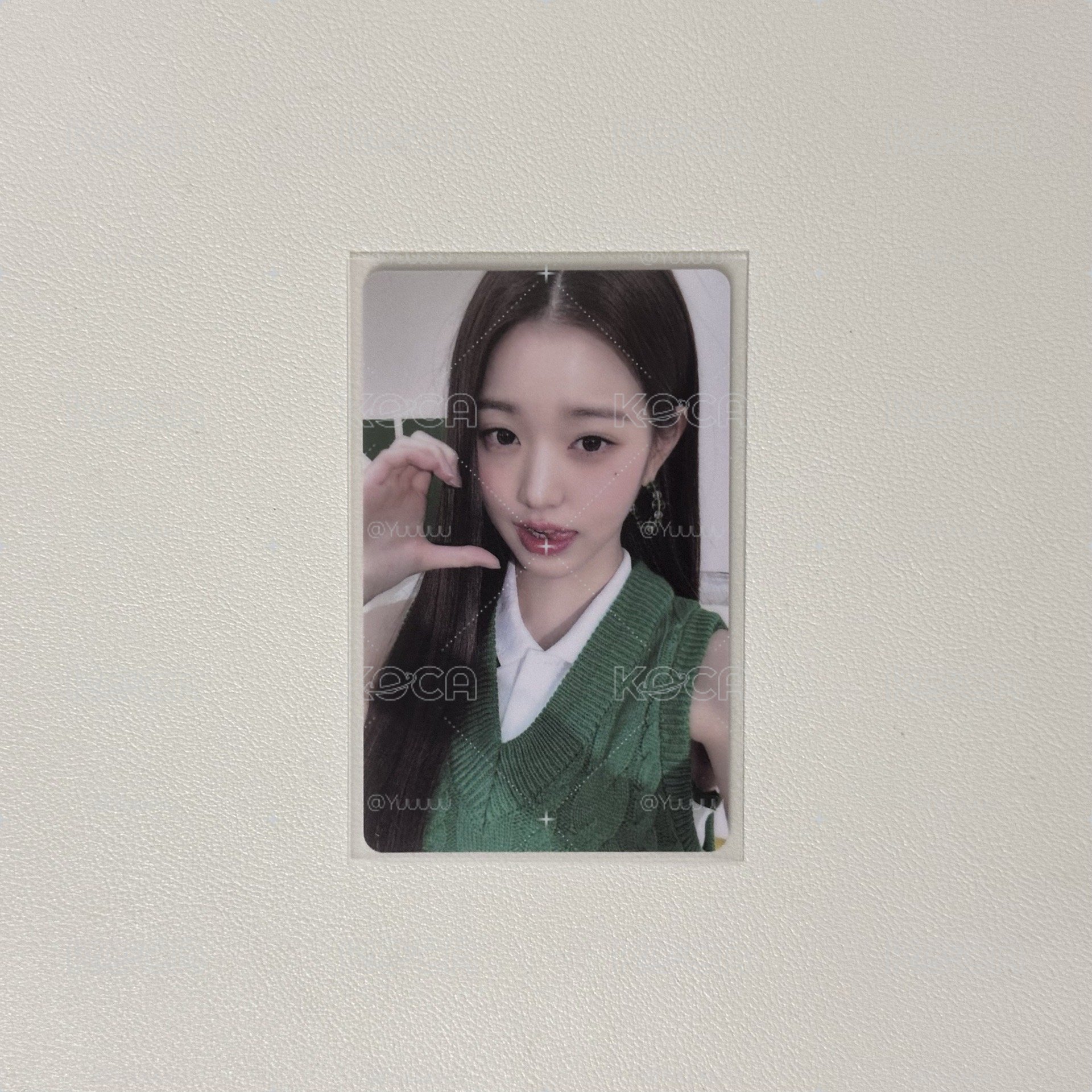 Wonyoung｜披薩 代言卡 1.0
