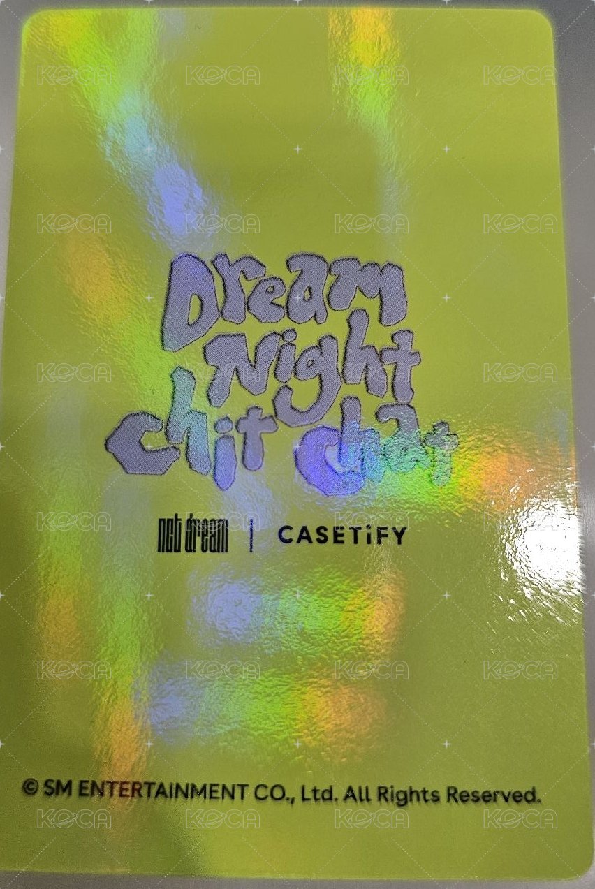 Casetify 1.0 周邊卡  背面