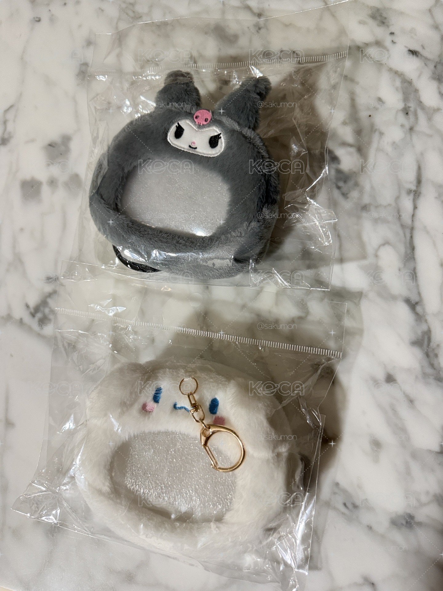 庫洛米 大耳狗 毛絨小娃包