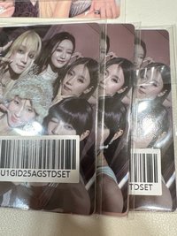 快閃團卡未拆一套（有透卡）