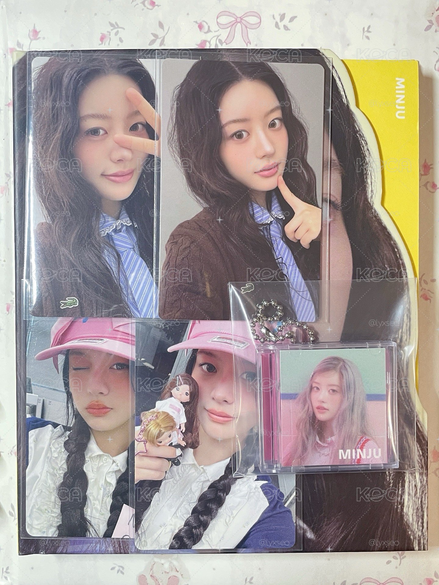 MINJU｜Bomb全專 不再可愛娃專卡 hmv特典 萬代吊飾