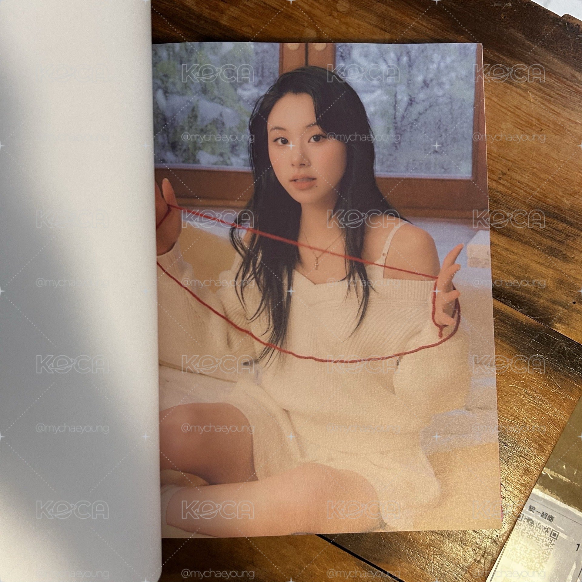 Yes I am Chaeyoung 粉紅版本