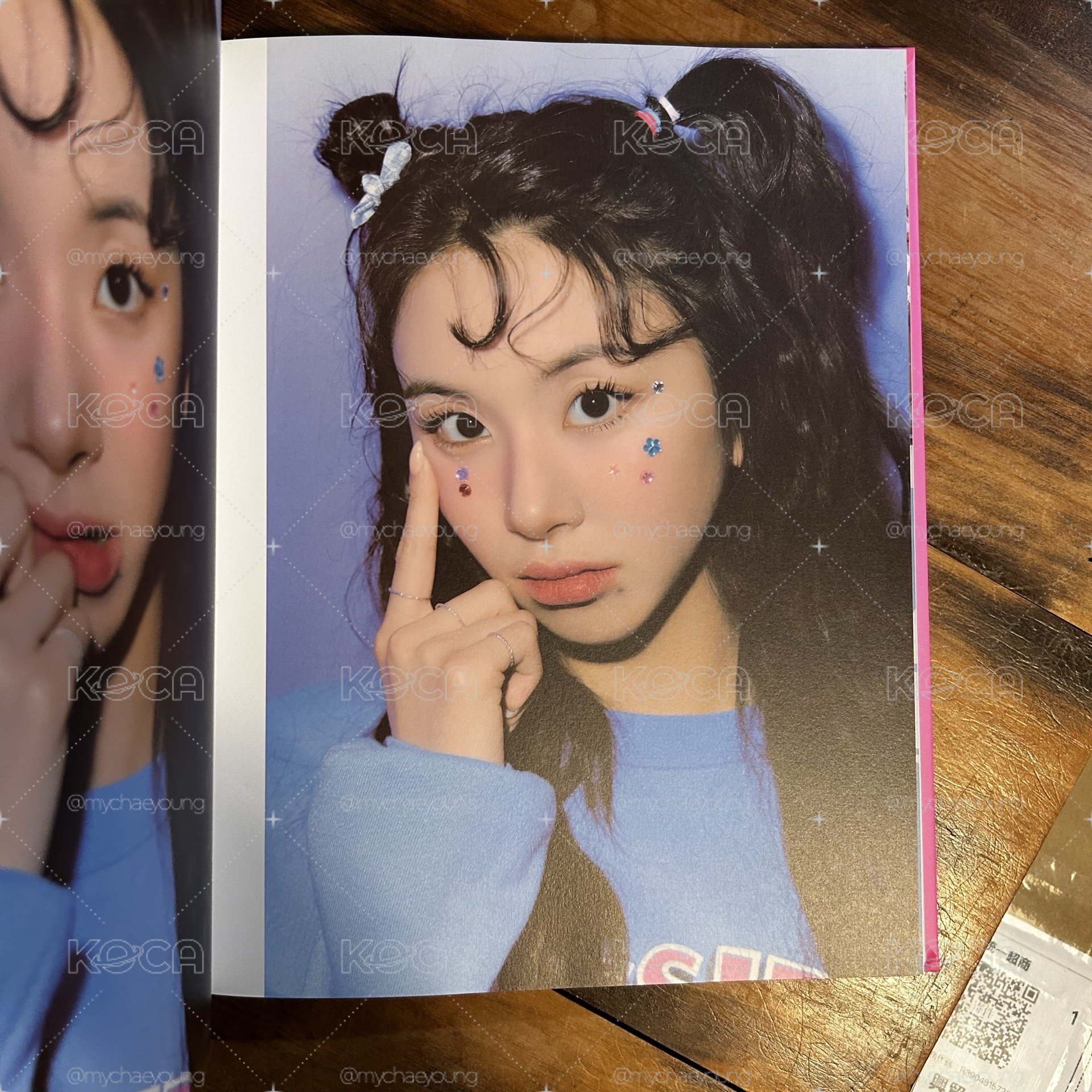 Yes I am Chaeyoung 粉紅版本