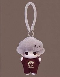 心動特調系列 軟臉毛絨鑰匙扣盲盒 吊飾 紅茶冷萃
