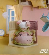 如果今天星期八系列 手辦盲盒 擺件 思考人生