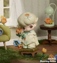 如果今天星期八系列 手辦盲盒 擺件 鈕扣開花