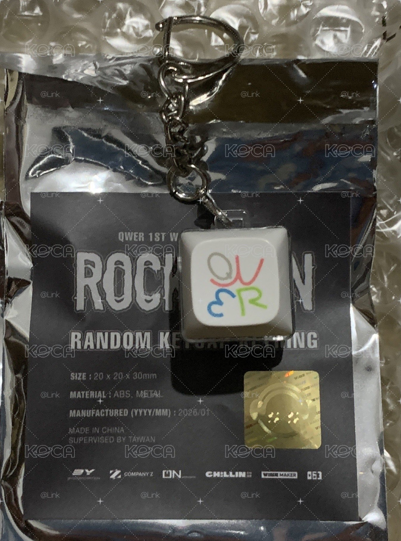QWER 一巡團體鍵帽