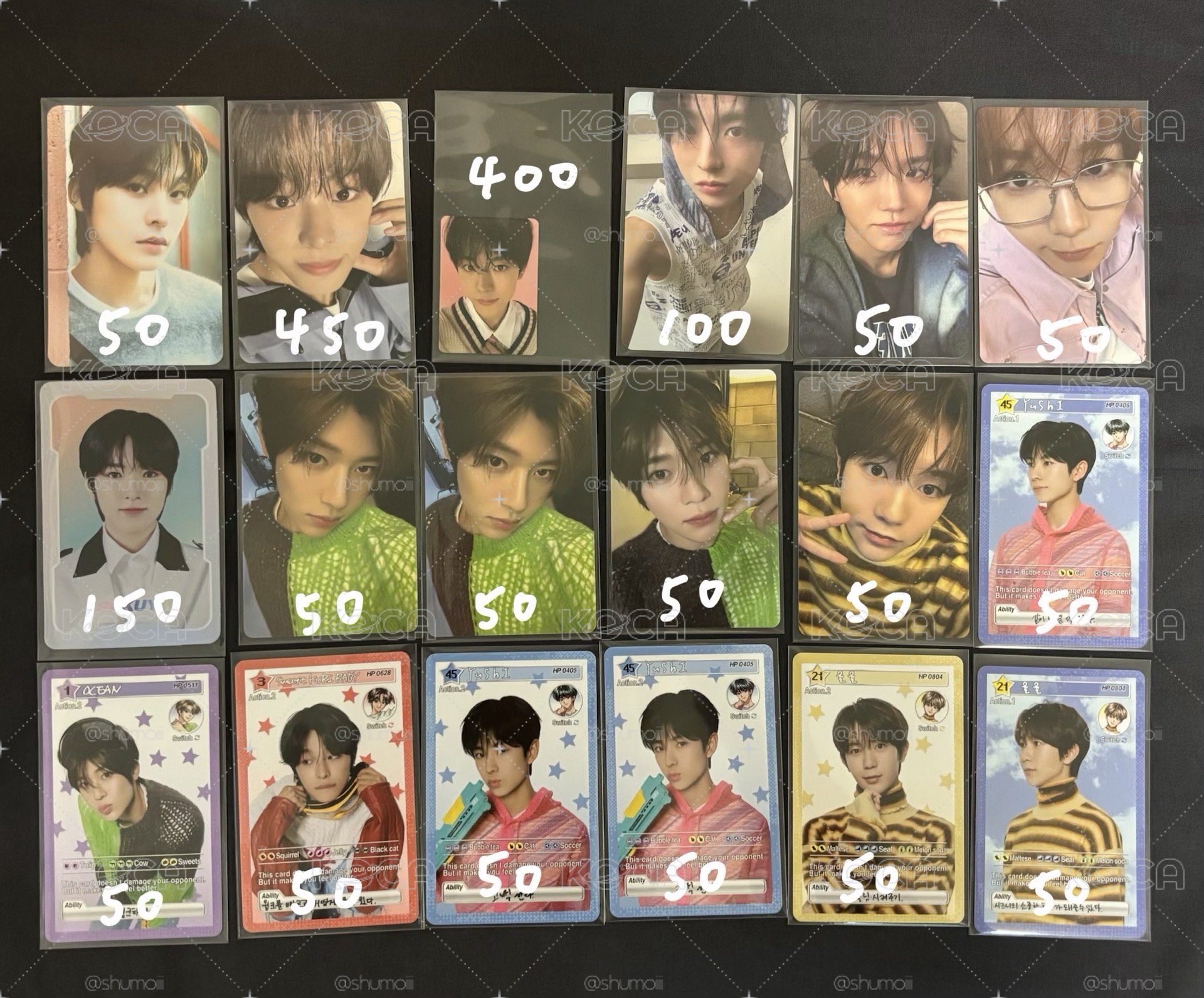 NCT WISH 小卡