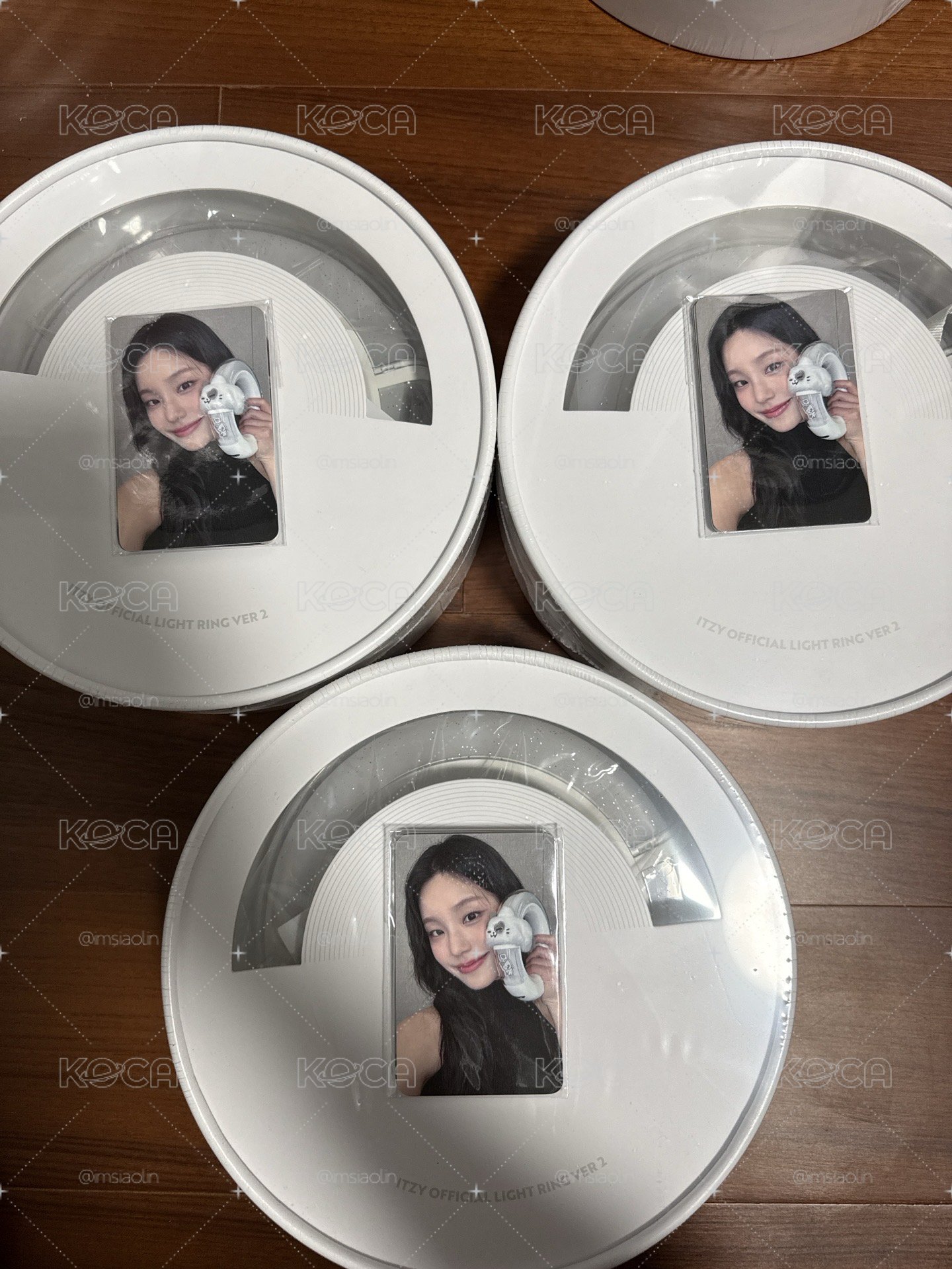 現貨ITZY二代手燈 含一套WM特典全新未拆