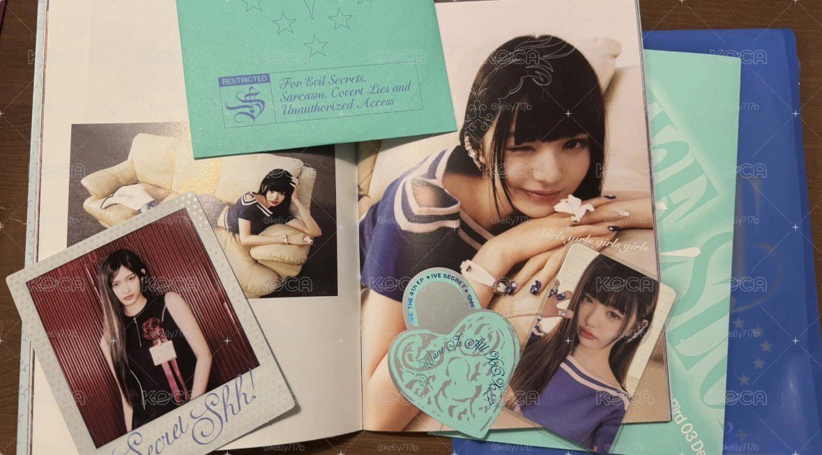 💖IVE《SECRET》Shh! ver. 專輯+員瑛專卡💖