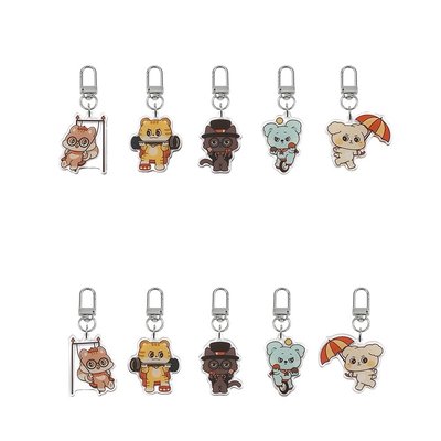 T1馬戲團 壓克力吊飾