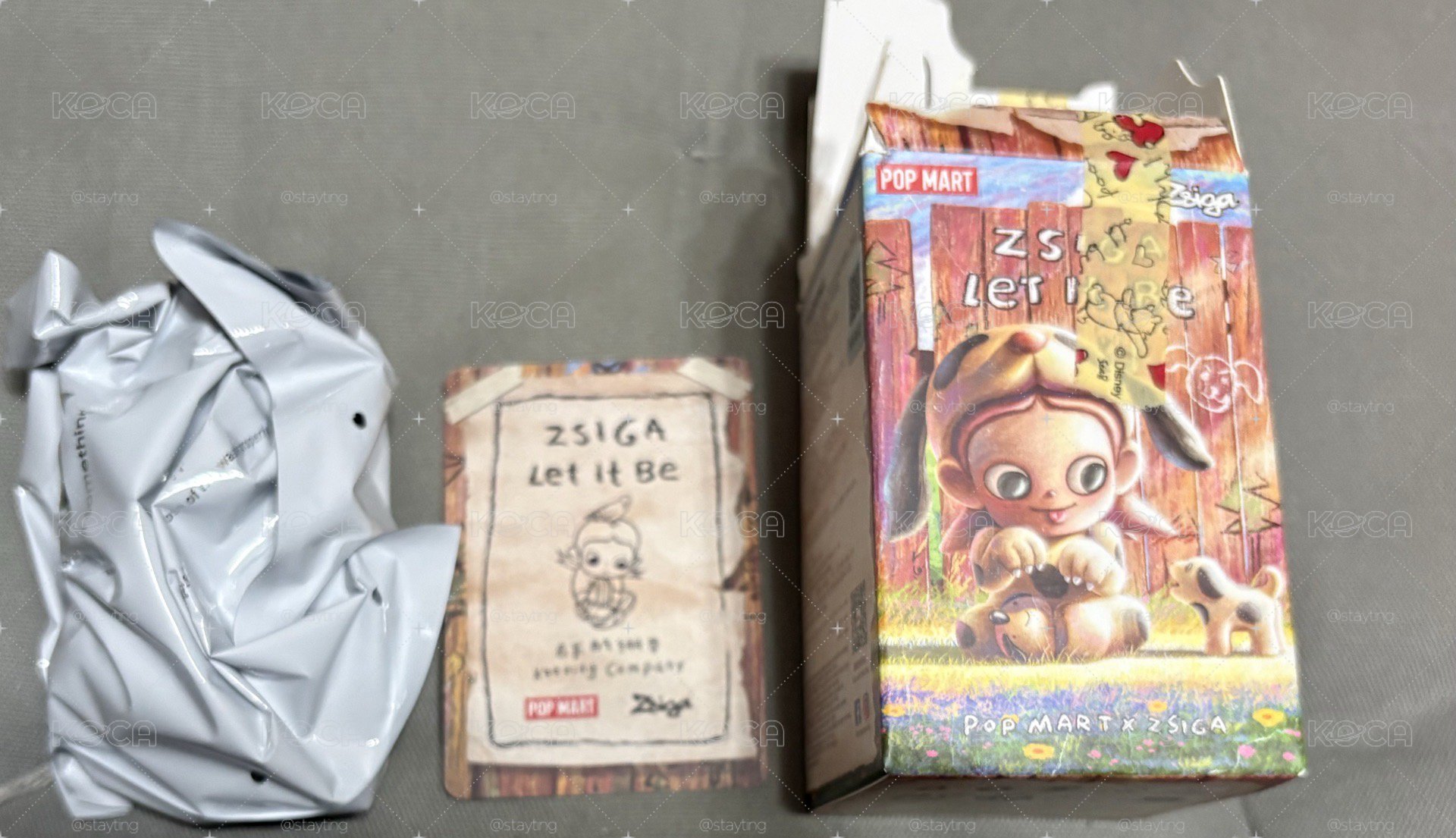 泡泡瑪特zsiga允許這一切盲盒
