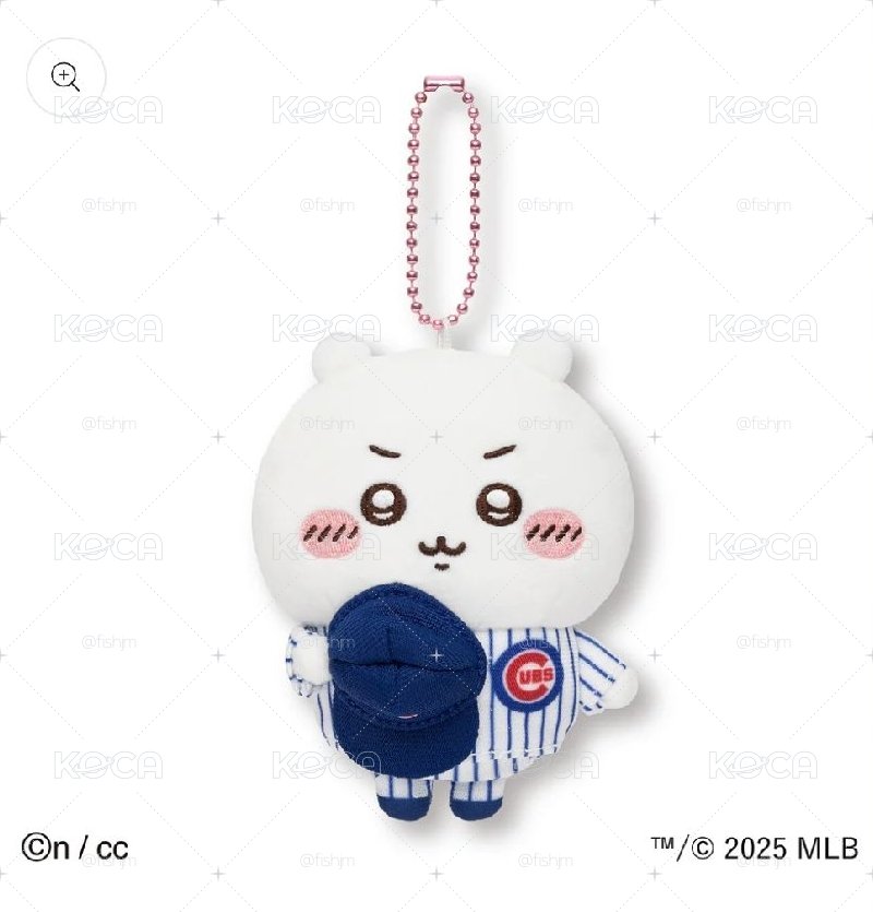 吉伊卡哇×MLB TOKYO SERIES 吊飾 吉伊卡哇（小熊隊）