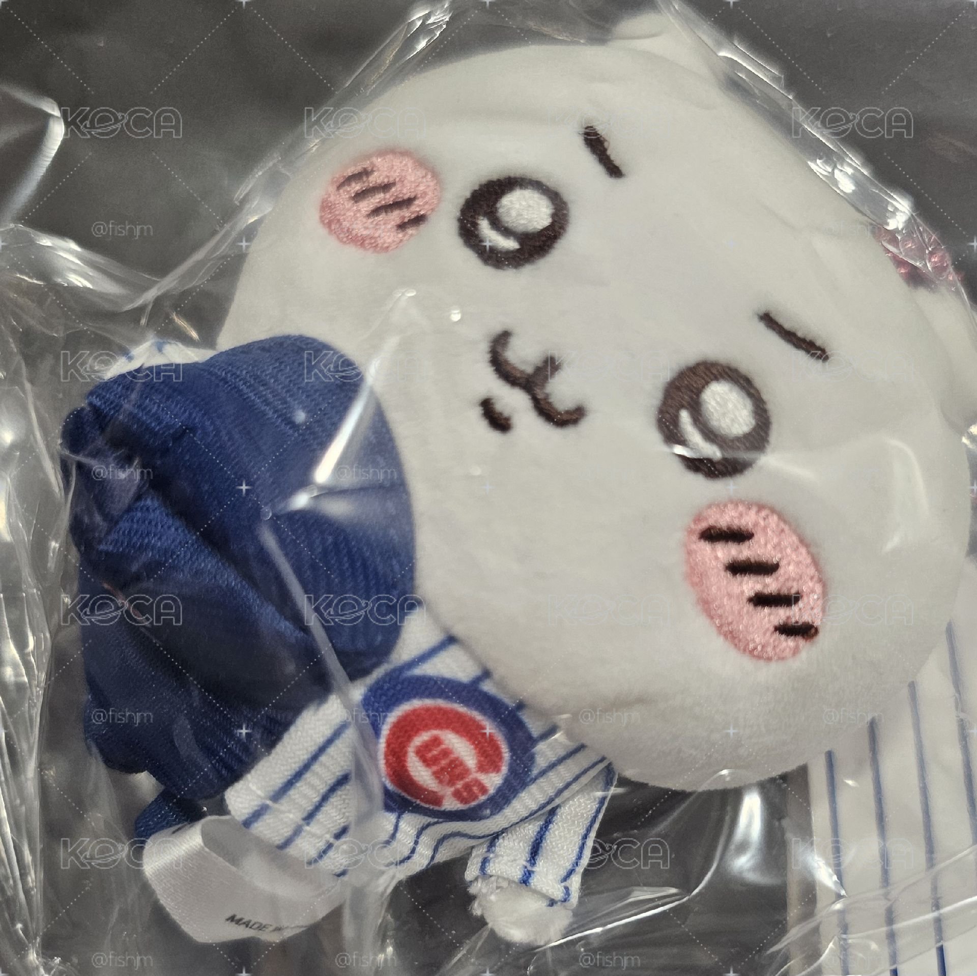 吉伊卡哇×MLB TOKYO SERIES 吊飾 吉伊卡哇（小熊隊）
