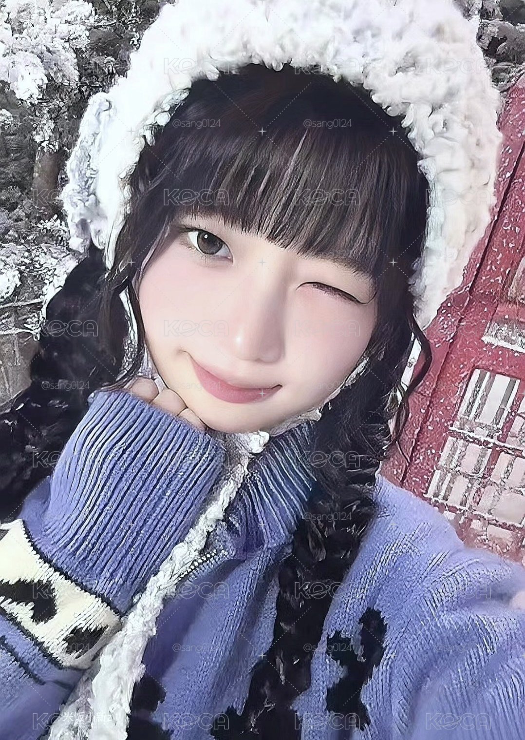 超萌的特別版雪景怜！🖤