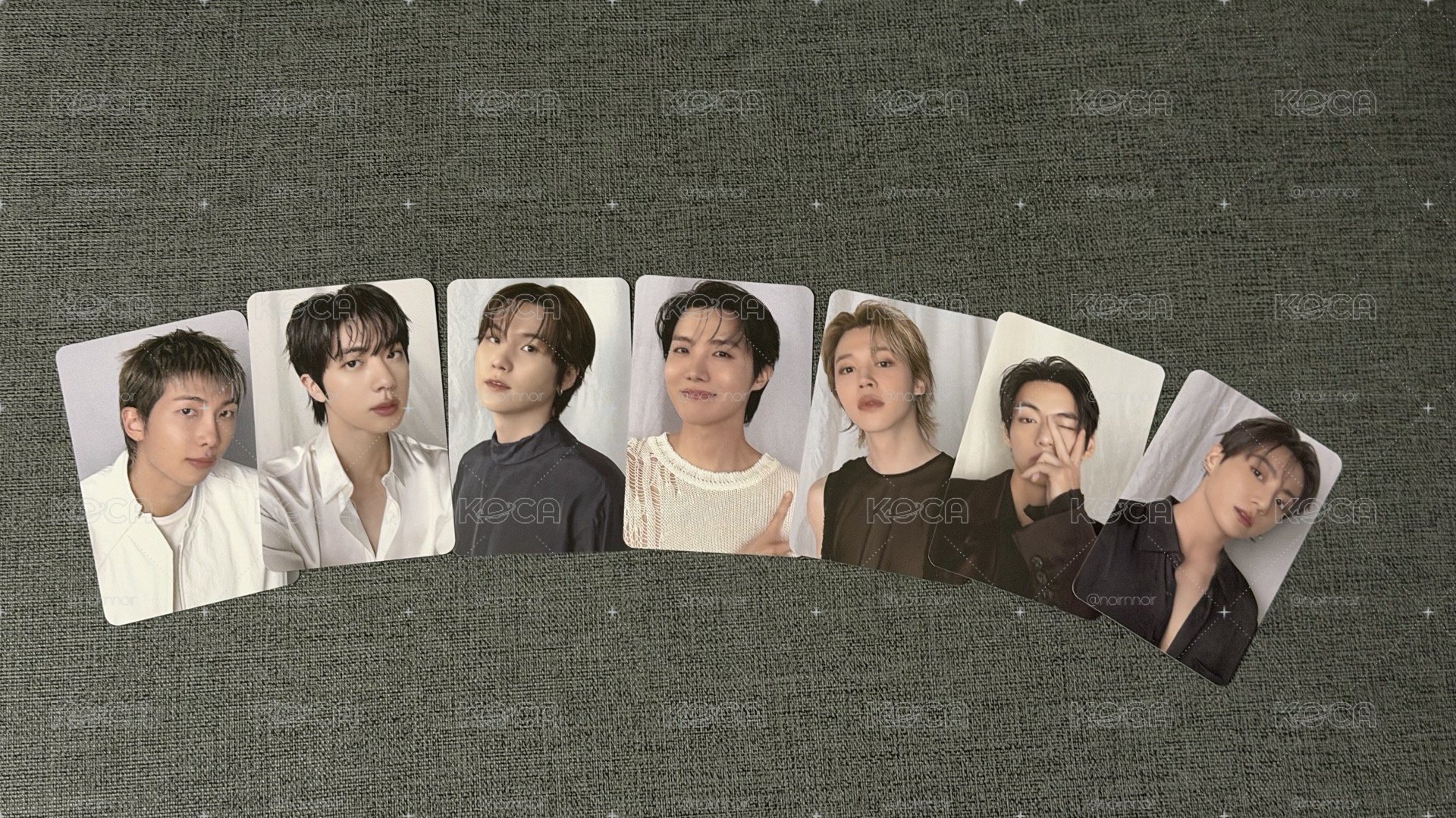 BTS 高陽 阿米粽卡一套