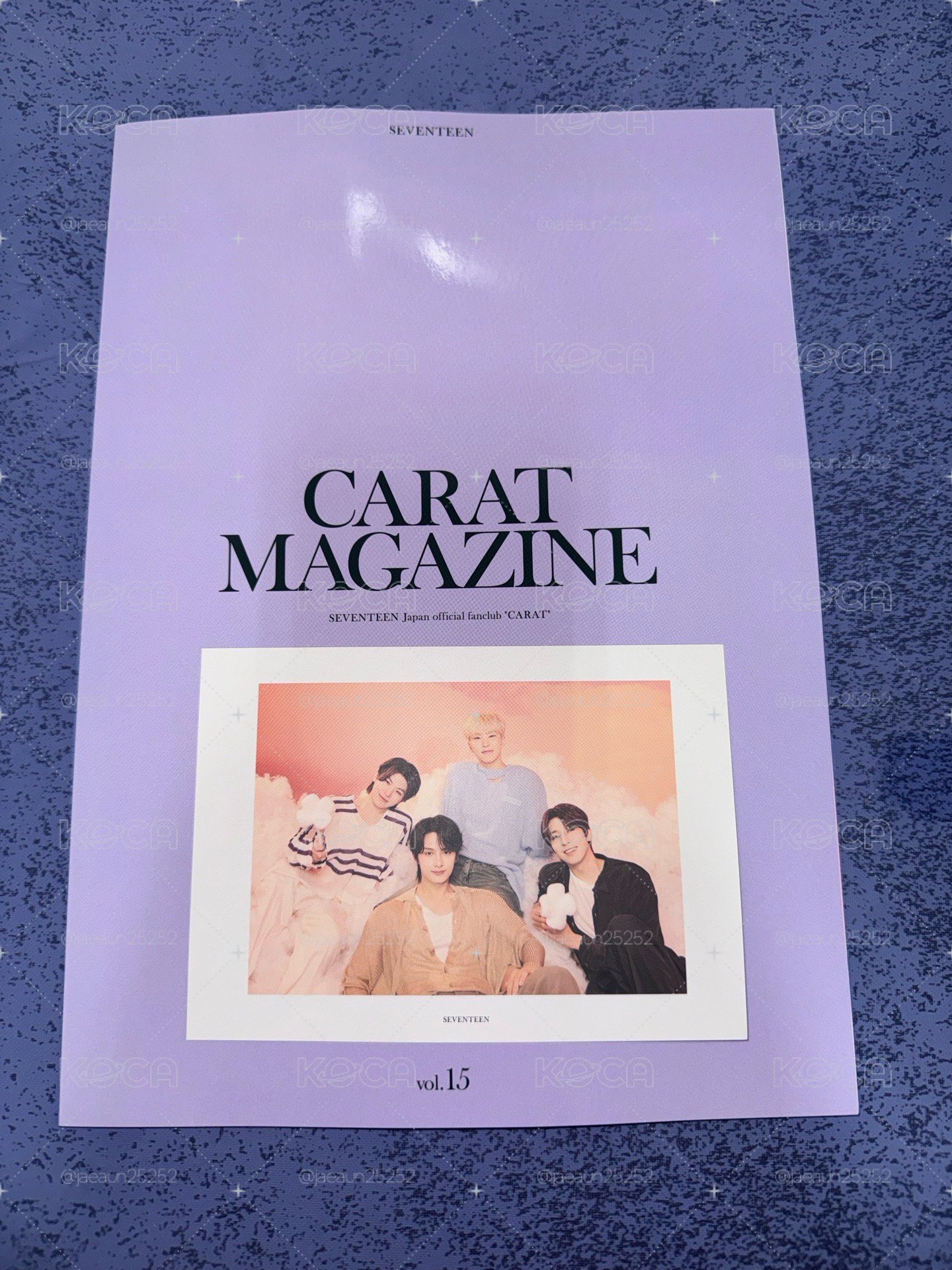 seventeen 96line 日本會員雜誌