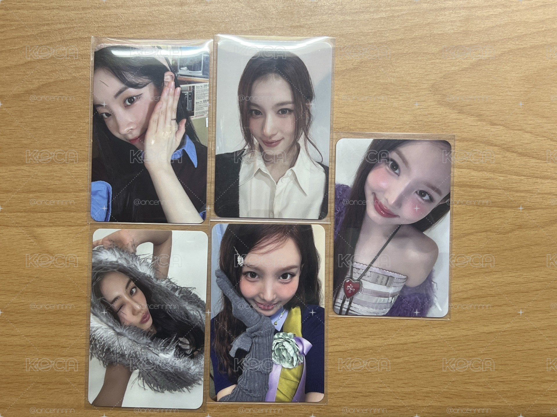 TWICE 十週年專卡 不拆售