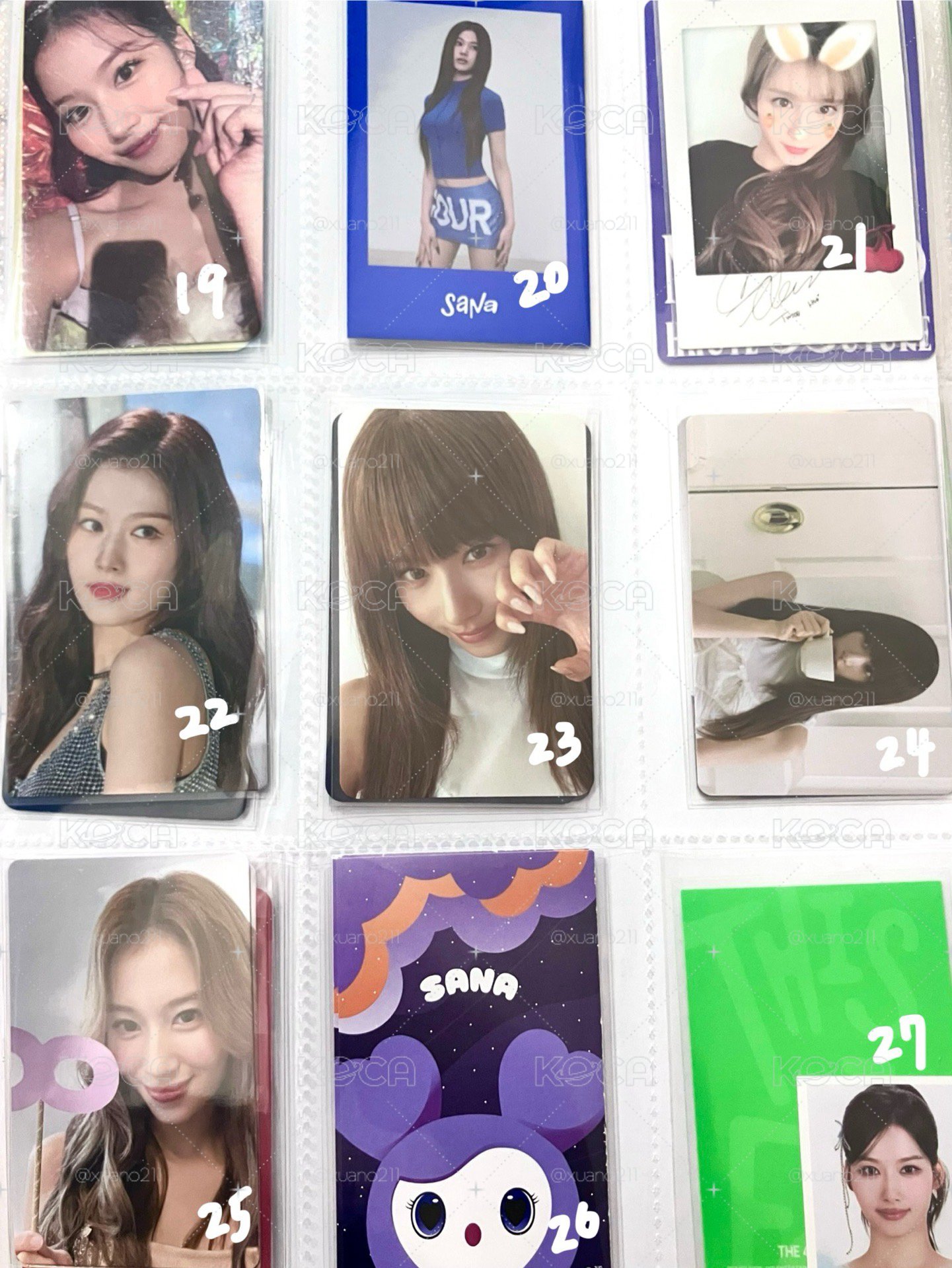 Sana 小卡堆 💜