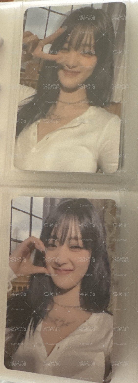I feel 專輯卡 