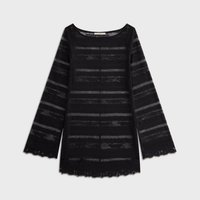 Lisa for Kith Women Odette Logo蕾絲迷你連身裙