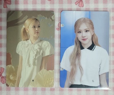 BLACKPINK ROSE 小卡