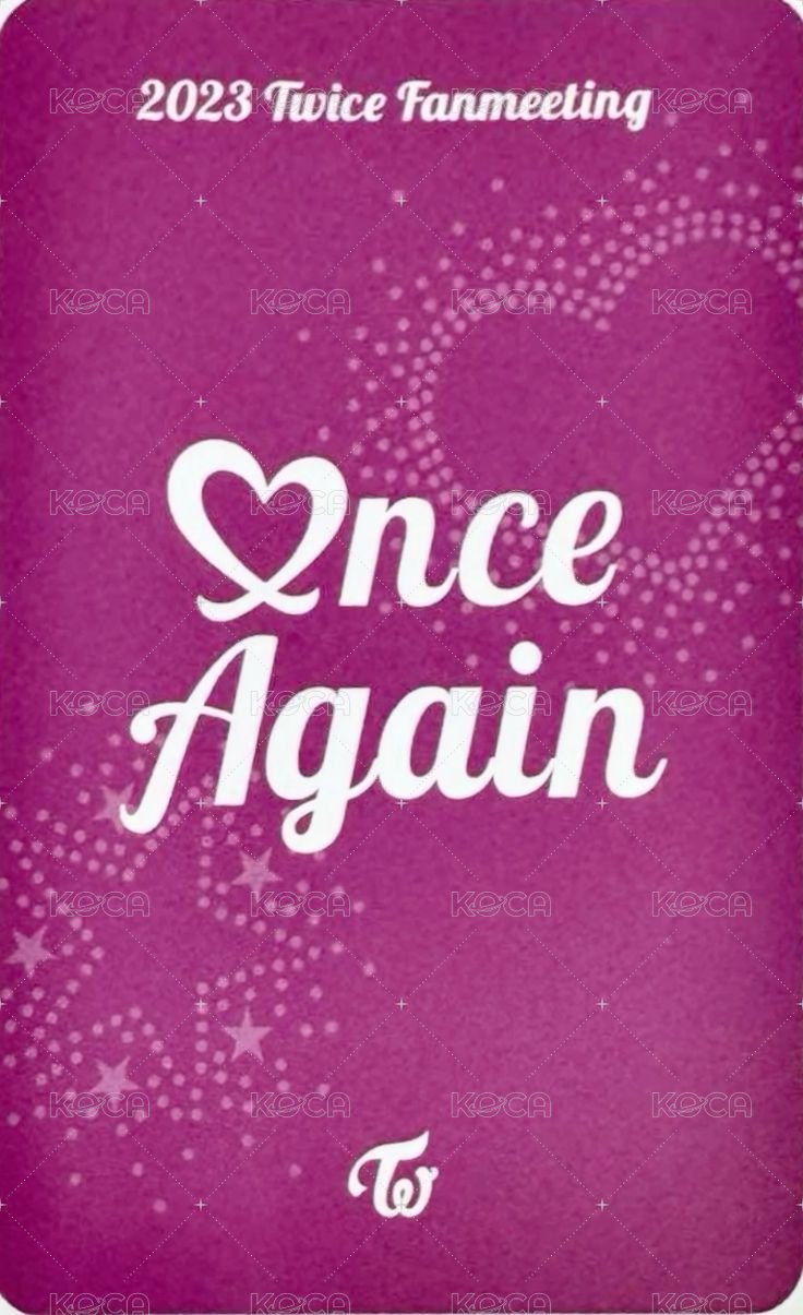 23FM 周邊卡 lovely 卡套卡 背面