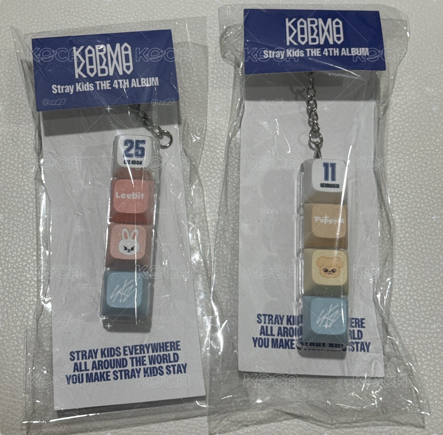 Karma快閃鍵帽吊飾-旻玟