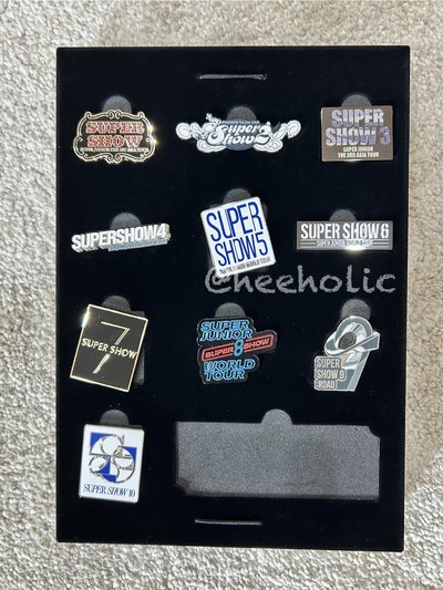 SUPER SHOW Anniversary Edition SS1-SS10徽章