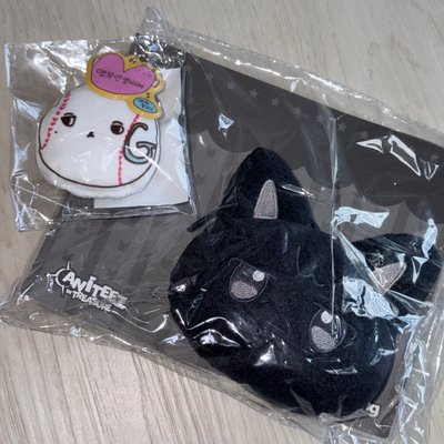 ATEEZ 榮亞巡棒球吊飾&嗚湧貓大頭吊牌